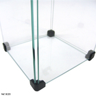 Caixinha De Vidro Modulado Com Tampa - 0,20 X 0,20 X 0,20