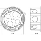 Caixinha Octogonal 4x4 Tramontina 57500/004