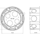 Caixinha Octogonal 4x4 Tramontina 57500/004