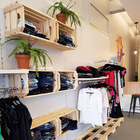 Caixote De Feira Organizador Decorativo Em Madeira Grande - N