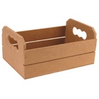 Caixote Em Mdf Feira Para Cestas E Decorações Cru G - Decorss