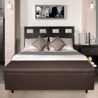 Cal?adeira Turim 160 Cm Linho Marrom - D'rossi