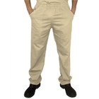 Calça Brim Pesado Uniforme Profissional Areia Gg