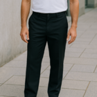 Calça Metade Elástico Preta 52 Preto