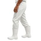 Calça Prifissional Trabalho Pesado Bim Metade Elástico Branca