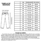 Calça Prifissional Trabalho Pesado Bim Metade Elástico Branca