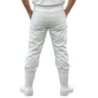 Calça Prifissional Trabalho Pesado Bim Metade Elástico Branca