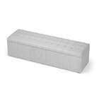 Calçadeira Alpha 140 / N-040 Linho Cinza Claro