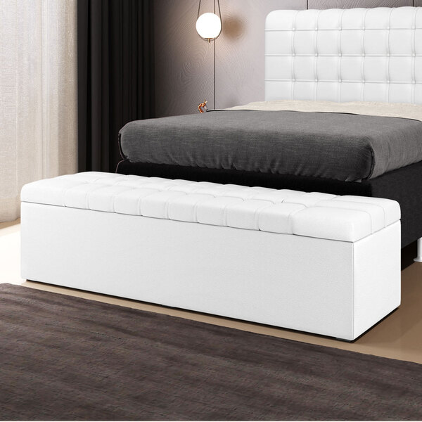 Calçadeira Alpha 160 / A-013 Couro Artificial Branco