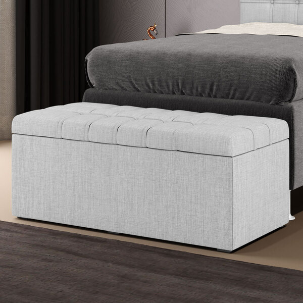 Calçadeira Alpha 90 / N-040 Linho Cinza Claro