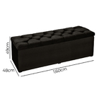 Calçadeira Baú 160 Alaska Suede Animaleh - Star Confort - Sue