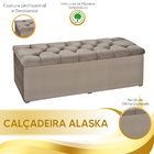 Calçadeira Baú 195 Alaska Suede Animaleh - Star Confort - Sue