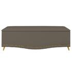 Calçadeira Baú Casal 140cm Corano Areia