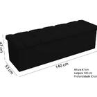 Calçadeira Bau Casal Kiara 140 Cm Corano Casah