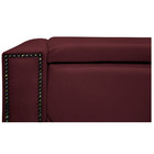 Calçadeira Baú Casal Minsk P02 140 Cm Para Cama Box Suede - D