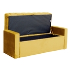 Calçadeira Báu Emma Veludo Luxo Cores - Ds Estofados - Casal