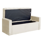 Calçadeira Báu Emma Veludo Luxo Cores - Ds Estofados - King -