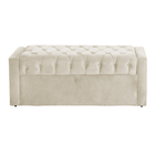 Calçadeira Báu Emma Veludo Luxo Cores - Ds Estofados - King -