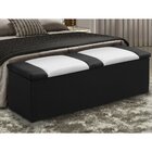 Calçadeira Baú King 195cm Barcelona Js Móveis