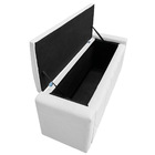 Calçadeira Baú King Minsk P02 195 Cm Para Cama Box Corano - A