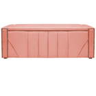 Calçadeira Baú King Minsk P02 195 Cm Para Cama Box Suede - Do