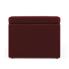 Calçadeira Baú Navi 160 / N-034 Veludo Bordô