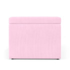 Calçadeira Baú Navi 160 / Z-021 Sued Rosa Bebê