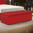 Calçadeira Baú Navi 195 / A-020 Couro Vermelho