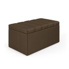 Calçadeira Baú Navi 90 / N-029 Veludo Capuccino