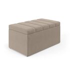 Calçadeira Baú Navi 90 / Z-006 Sued Capuccino