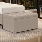 Calçadeira Baú Navi 90 / Z-006 Sued Capuccino