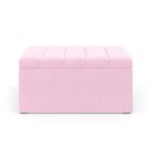 Calçadeira Baú Navi 90 / Z-021 Sued Rosa Bebê