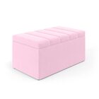 Calçadeira Baú Navi 90 / Z-021 Sued Rosa Bebê