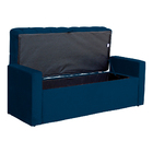 Calçadeira Baú Para Cama Box Emma Suede Cores - Ds Estofados