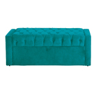Calçadeira Baú Para Cama Box Emma Suede Cores - Ds Estofados