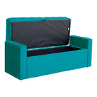 Calçadeira Baú Para Cama Box Emma Suede Cores - Ds Estofados