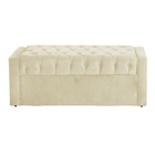 Calçadeira Baú Para Cama Box Emma Suede Cores - Ds Estofados