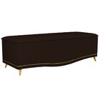 Calçadeira Baú Queen 160cm Com Tachas Imperial J02 Sintético