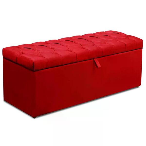 Calçadeira Bau Queen Italia 160 Cm Casah