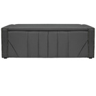 Calçadeira Baú Queen Minsk P02 160 Cm Para Cama Box Linho - D