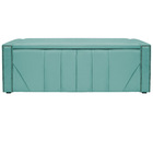 Calçadeira Baú Queen Minsk P02 160 Cm Para Cama Box Suede - A