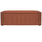 Calçadeira Baú Queen Minsk P02 160 Cm Para Cama Box Suede - A