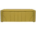 Calçadeira Baú Queen Minsk P02 160 Cm Para Cama Box Suede - D