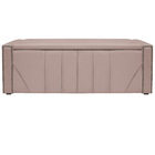 Calçadeira Baú Queen Minsk P02 160 Cm Para Cama Box Suede - D