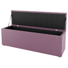 Calçadeira Baú Queen Size Cora 160cm Suede Rosé - Desk Design