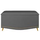 Calçadeira Baú Solteiro 90cm Com Tachas Imperial J02 Veludo C