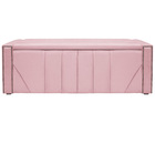 Calçadeira Baú Solteiro Minsk P02 90 Cm Para Cama Box Suede -