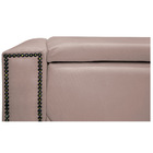 Calçadeira Baú Solteiro Minsk P02 90 Cm Para Cama Box Suede -