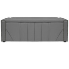 Calçadeira Baú Solteiro Minsk P02 90 Cm Para Cama Box Suede -