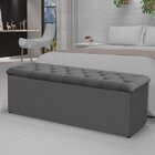 Calçadeira Casal 160m Lotus  Cinza